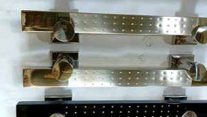 Handle pintu kotak Rintik rumah minimalis panjang 45 cm 60 cm/Gagang pintu kotak stainless 1satu set/Tarikan pintu rumah pintu utama/Pegangan handle pintu kamar/Gagang pintu satu/Handle pintu