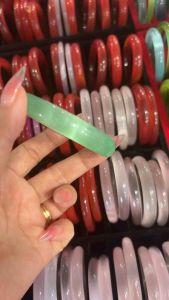 Vòng tay bạch nguyệt quang đá mắt mèo sang chảnh đổi màu lấp lánh