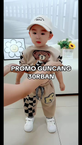 TERBARU SETELAN ANAK KARAKTER MOTIV CATUR VIRAL USIA 1-8 THN
