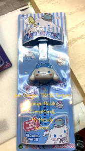 JAM TANGAN ANAK PEREMPUAN KUROMI DIGITAL ADA LAMPU WARNA WARNI DAN LAMPU