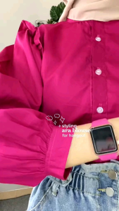 Blouse Ruffle Yurim & Ara: Desain Atasan Wanita Elegan
