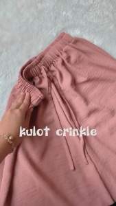 Celana Kulot Crinkle Airflow Premium Tali Terbaru