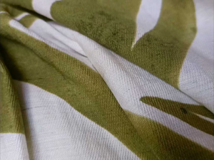 DaVee | A-line Sleeveless Linen Blend Maxi Dress green floral pattern A-line drees Mocha colour drees