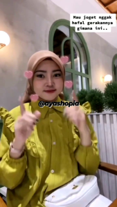 Kemeja Inara Lady Crush: Blouse Wanita Korea Lengan Panjang Terbaru 2025