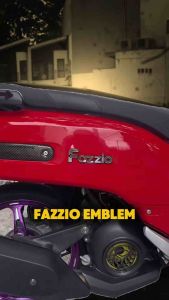 Fazzio Emblem – Premium look | 2pcs Set + Sticker | Clean Plug & Play