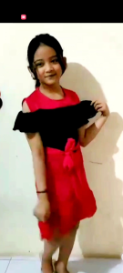 Dress Anak Sabrina Kids MG614 Gaun Pesta Rumbai Mermaid Kid Sabrina Babol Dress Anak Remaja