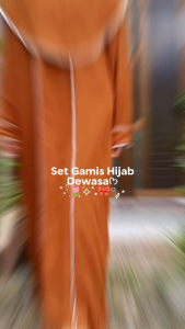 ABAYA SET HIJAB GAMIS SET HIJAB CRINKLE PREMIUM