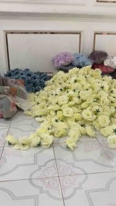 [1 PCS] Kuntuman Rose Mawar HKG - Kelopak Bunga Mawar Rose Artificial Satuan PCS  Dekorasi/grosir/bunga kuntum Artificial Berkualitas