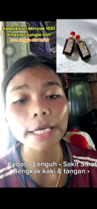 MINYAK JUNGLE GIRL 1001 KHASIAT HERBA HUTAN KAUM ASLI ORIGINAL 💯