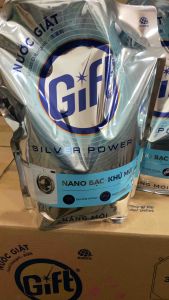 Nước giặt Gift Nắng Mới (túi) 3.6 kg Công thức Silver Power với sức mạnh từ công nghệ khử mùi tích hợp trong hương thơm