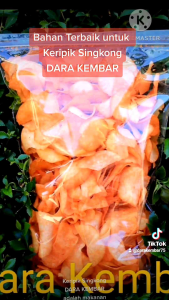Kerupuk Keripik Slondok Pedas Manis 250 gr