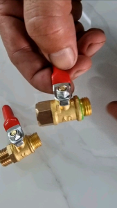 บอลวาล์วทองเหลือง ก๊อกพ่นยา 1/4 ผู้-ผู้ ผู้-เมีย จัดส่งไว