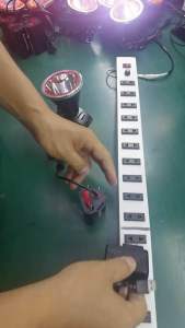 QYD Q823 80 Watt Senter Kepala Lampu Super Terang Baterai Split IPx54 Lampu Tahan Air 11680mAh Kompartemen Baterai Baterai Isi Ulang