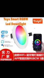 Tuya wifi smart downlight LedAI-DL01-18W RGBW Minimum order 2pcs