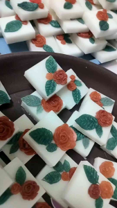 SMAZAGIFT (50 PIECES) ROSE EDITION Soap Doorgift Goodies Bajet Murah Kahwin Akikah Birthday