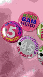 Kiko-Bam-Heidi Button Pins