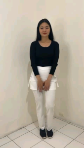 Celana Senam Rok Kantong/Celana Senam Panjang/Celana Senam Wanita Terlais