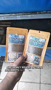 TATEH PREMIUM PO1 PO2 PO3 PO4 PO5 SINKING PELLETS Fish Crayfish Food 250g 500g 1kg Ziplock Pouch (Repacked)