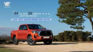 (VE) Toyota Hilux Revo Rocco Rogue 2016-2025 Oem Car Interior Ambient Light Foot Lamp Dashboard Door Trim Handle Led