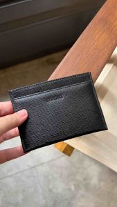 Ví đựng thẻ Crush LEMONT da bò thật nhỏ gọn