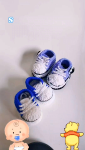 SEPATU STARS rajut bayi