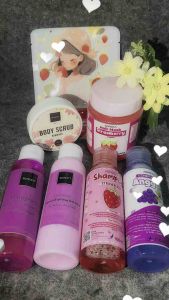 (BISA COD) PAKET 7in1 body care & hair care lengkap share in jar