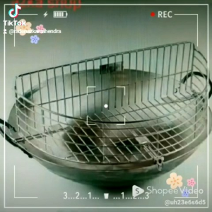 Tirisan Minyak Atas Wajan Diameter 32cm Buat Jualan Gorengan