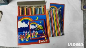 Faster parrot colour pencil 12 short/12 long/24 long