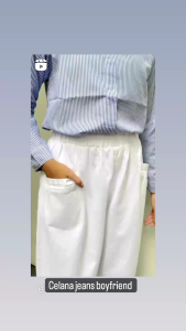 Celana Kulot Jeans Wanita Terbaru & Desain