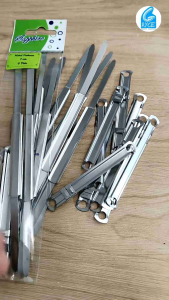 Sapphire Metal Paper Fasteners -7cm:  10 Pairs & 6 Pairs -Corrosion Resistant Tempered Steel Prong Fasteners for Securing Documents