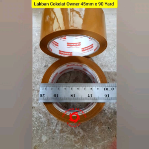 Lakban Cokelat 45mm x 90 Yard (2 INCH)