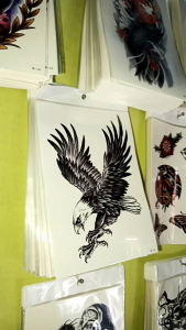 tatto temporer elang tato dada tato badan tahan air tato temporary