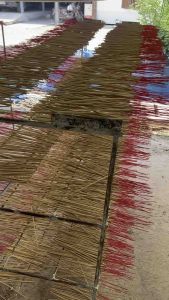 ธูปเปลือย32เซนติเมตร ไร้กลิ่น ควันน้อย ถุงละ10กิโลกรัม