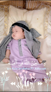 koko jubah gamis bayi anak laki laki 0-12 bulan