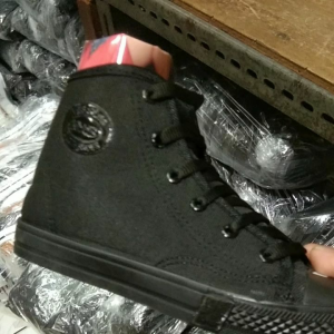 sepatu sekolah n/b bot hitam produk top seller