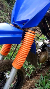 KARET SHOK SHOCK DEPAN KECIL /KLEMAN RING SELANG UNIVERSAL MOTOR