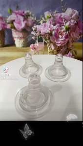 Dot wideneck 5cm / karet dot lebar anti sedak / dot peristaltic silikon untuk botol lebar