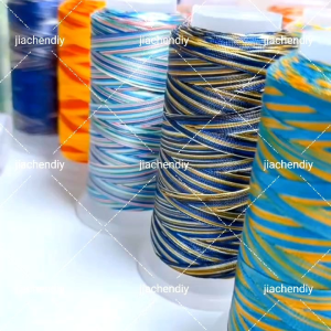 Cotton Strands Plying Line 渐变段染股线 绵纶股线 3股 0.2mm 6股0.4mm 9股0.6mm 12股0.7mm Cotton Thread Braided Gold Broom Bracelet Ring Winding 编龙鳞/锦鲤手绳/葫芦龙头绕线 编织金扫把 手绳 玉线 绕戒指 绕线 编制手表带 吊饰品 钥匙圈 手链 项链 吊坠