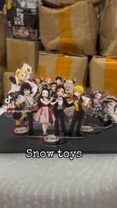 Mô Hình Tượng Standee Acrylic Mica 2 mặt - Thanh Gươm Diệt Quỷ - Kimetsu No Yaiba - Tanjiro Nezuko Akaza Rengoku Zenitsu trùng trụ luyến trụ âm trụ hà trụ rengoku genya kokoshibo phong trụ douma