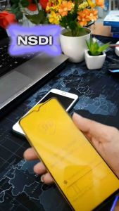 Anti Gores Kaca Full Layar Realme: Tempered Glass Hitam & Aksesoris Ponsel Realme