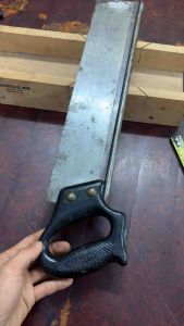 Old saw Sandvik เลื่ิอยปังตอเก่า 15 นิ้ว