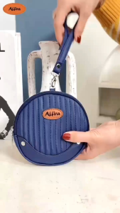 UmahNun-JENNIFER POUCH dompet Bulat Anti Air By Alfira