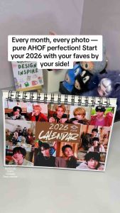 AHOF 2026 Calendar | Fanmade | Handmade | KPOP Collection