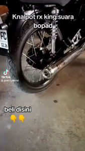 Knalpot BOPAD RX King RX Spesial Original NKR.1