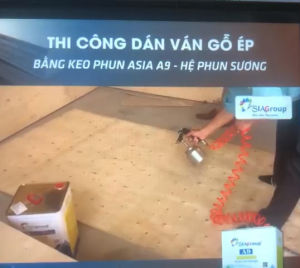 Thùng keo phun nội thất cao cấp hệ phun sưong A9 ADHESIVE