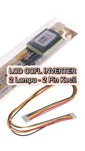 Inverter LCD CCFL 2 Lampu 2 Pin Kecil Backlight Driver Lamp Neon Universal TV Monitor Display