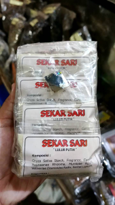 Lulur Sekar Sari original - Sekar Sari putih isi 10 - lulur kecantikan - menjaga kesehatan kulit - kecantikan alami
