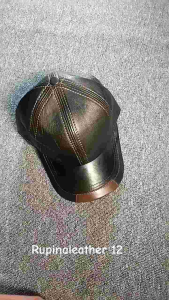 Topi pria wanita kulit asli original sedia ukuran big size