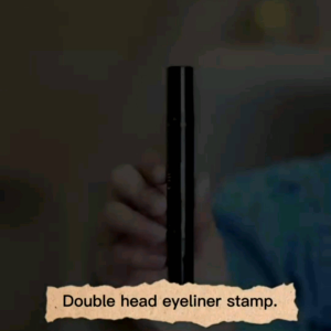 [Ready Stock] 2in1 Magic Qic Winged Eyeliner Stamp Waterproof Long Lasting Liquid Duo Eyeliner Pen Professional Makeup 3.5g