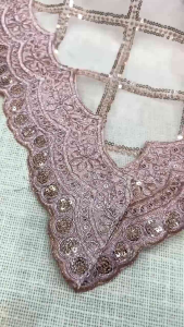 BEAUTIFUL ORGANZA SAREE WITH ALL OVER EMBRODERY WORK SAREE